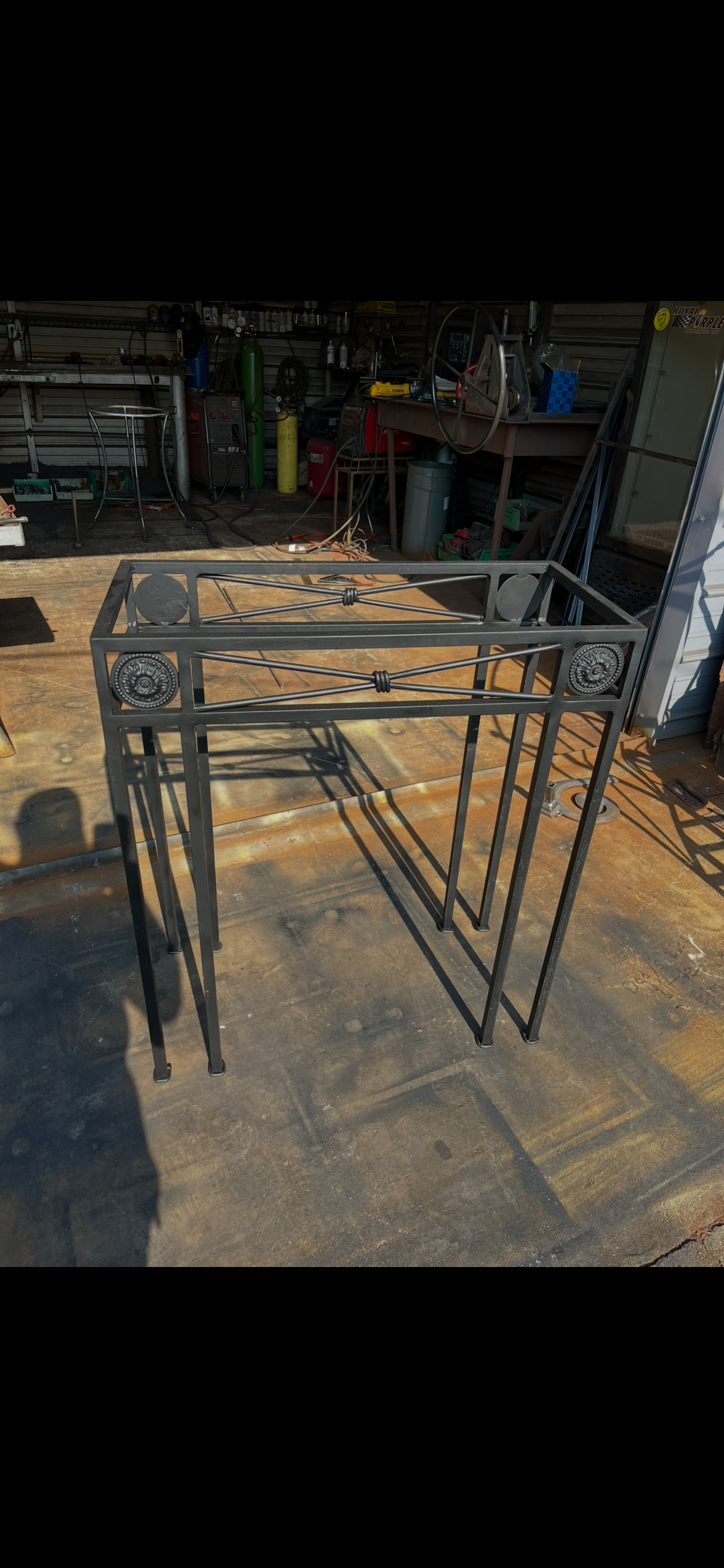 Custom metalwork project by Lepine Ironworks