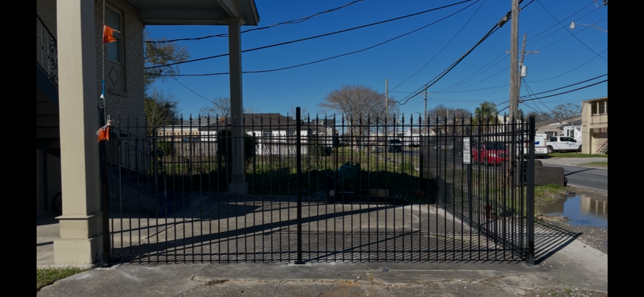 Custom ornamental iron fencing by Lepine Ironworks