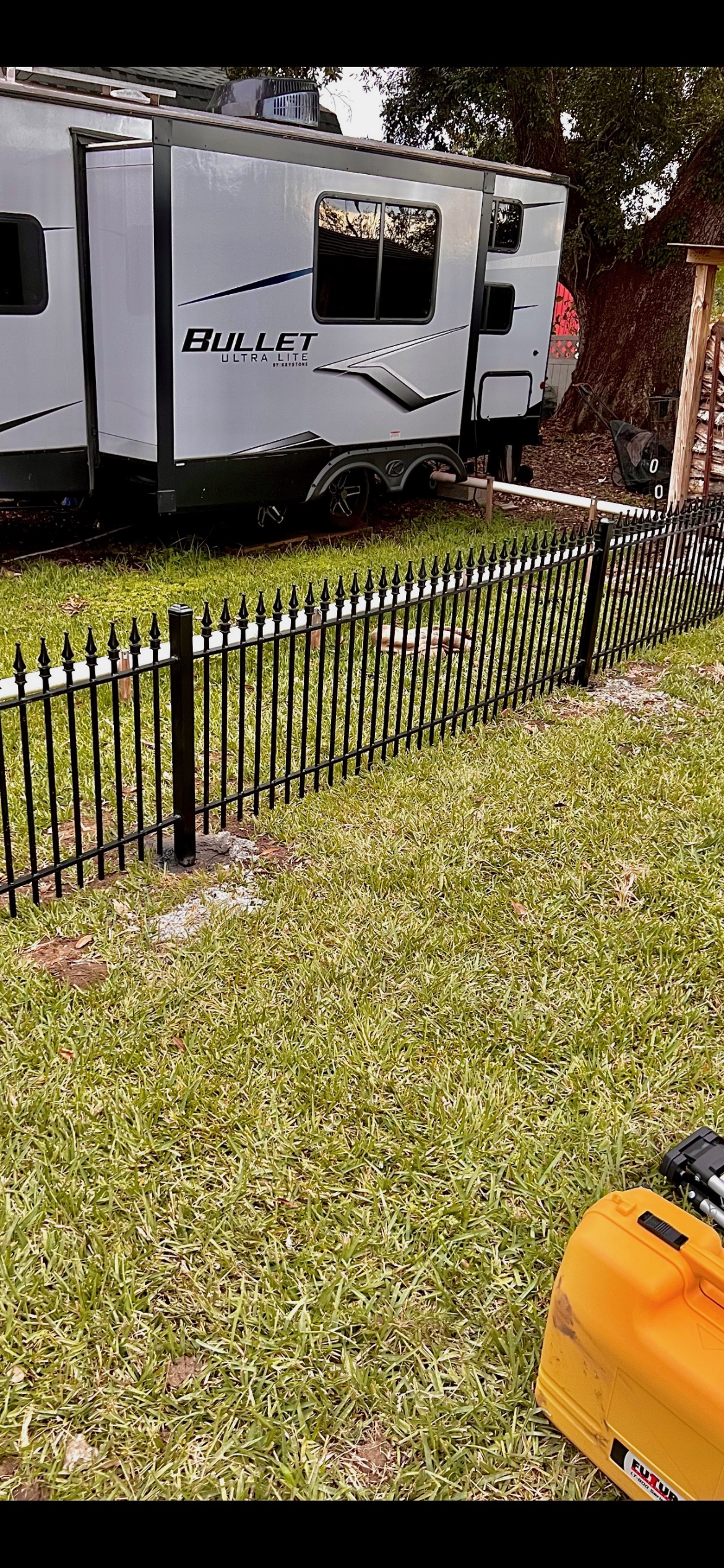 Custom ornamental fencing project by Lepine Ironworks