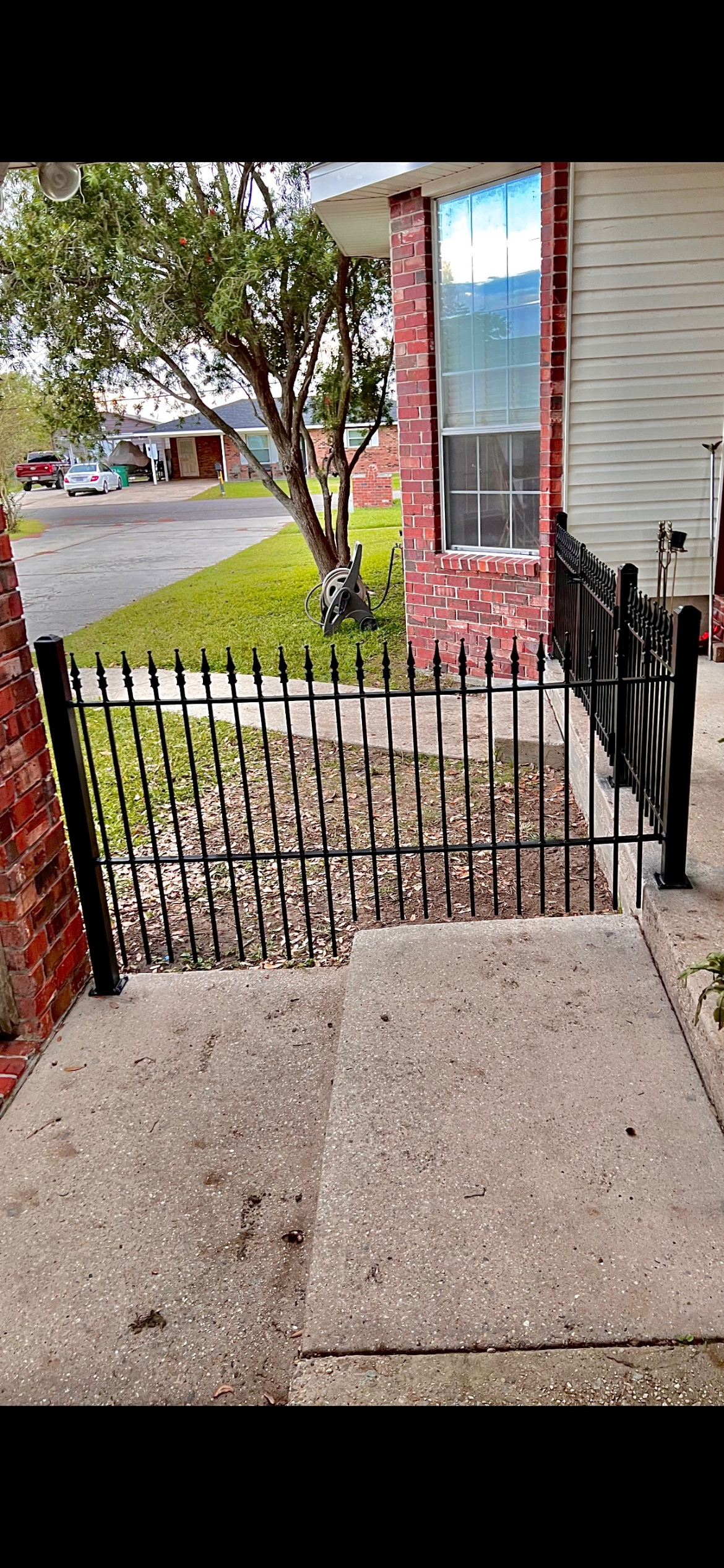 Custom iron fencing project by Lepine Ironworks