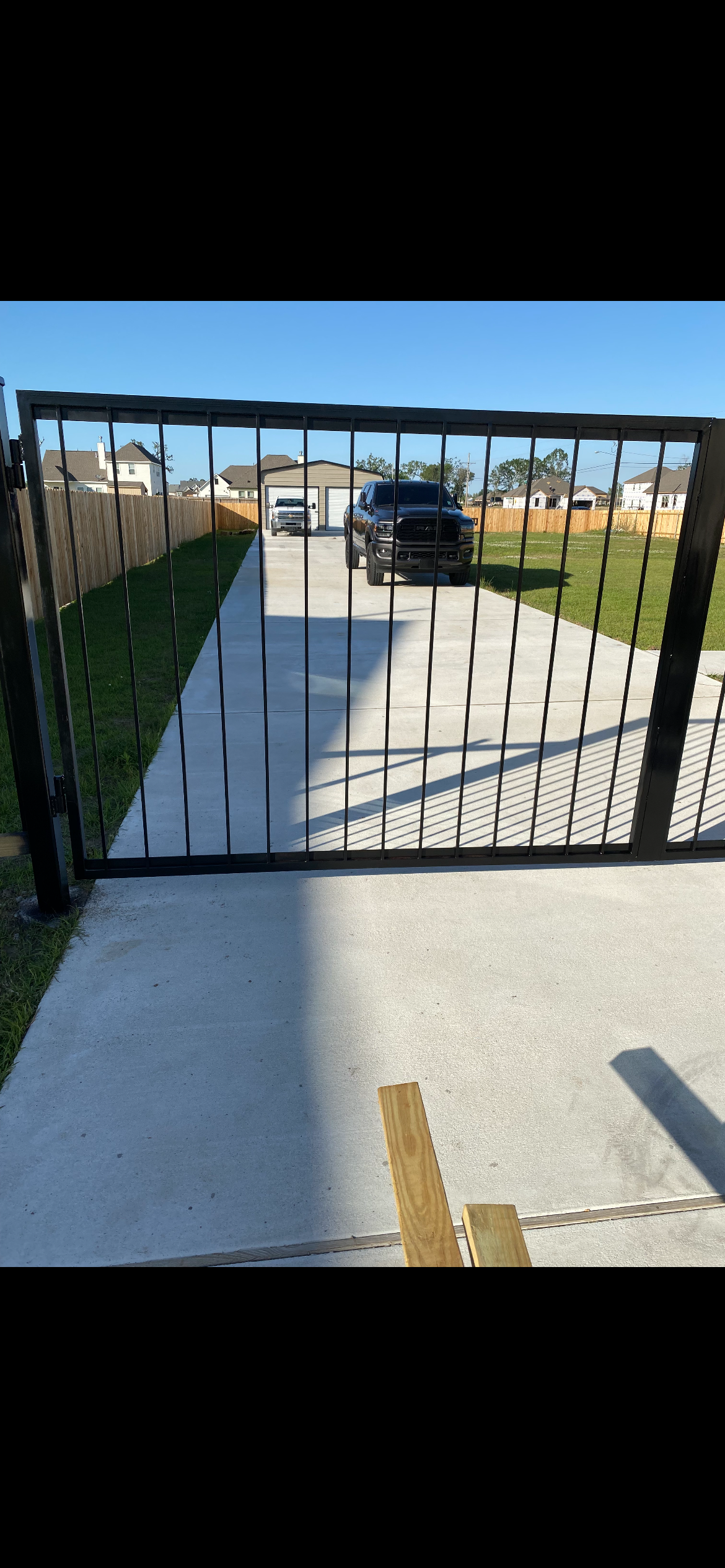 Custom iron gate by Lepine Ironworks