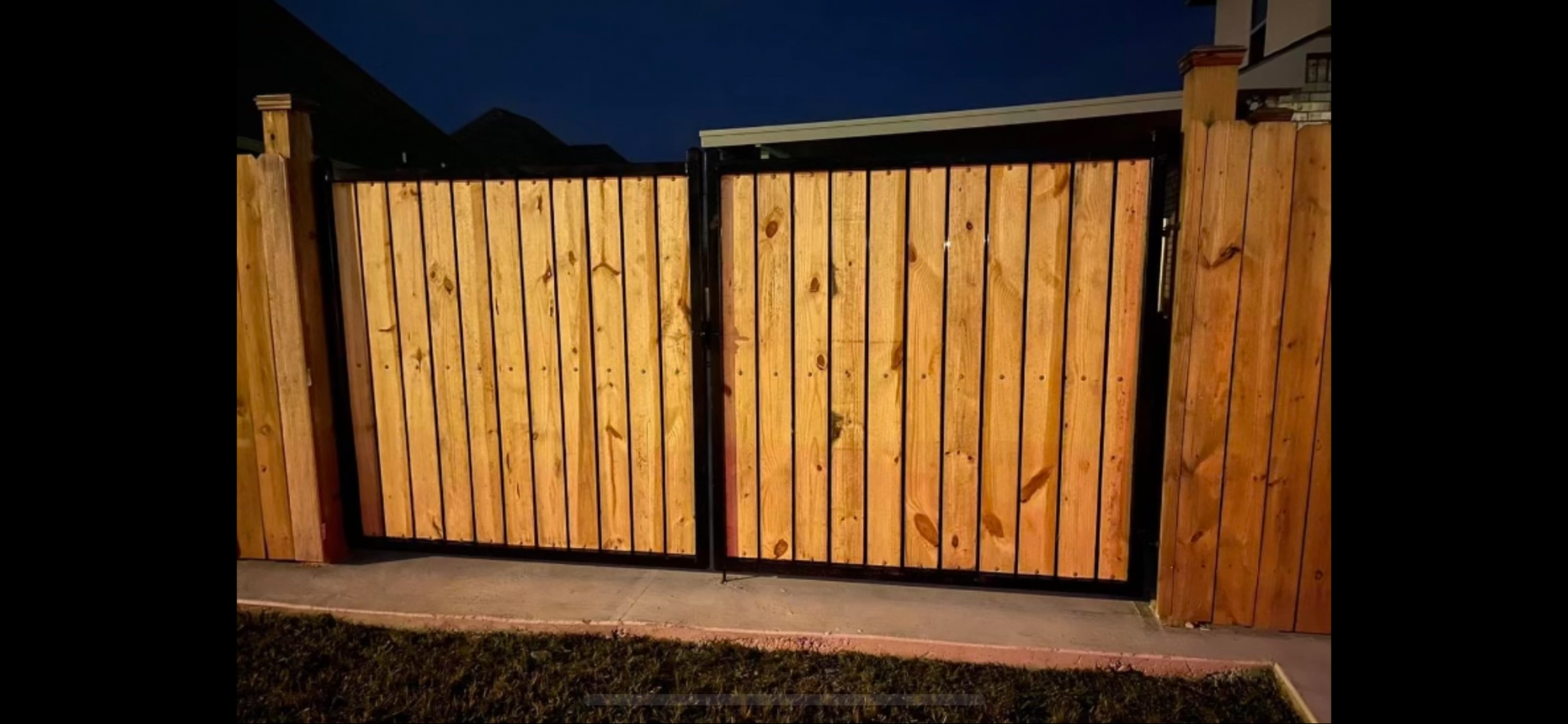 Custom Iron Gate