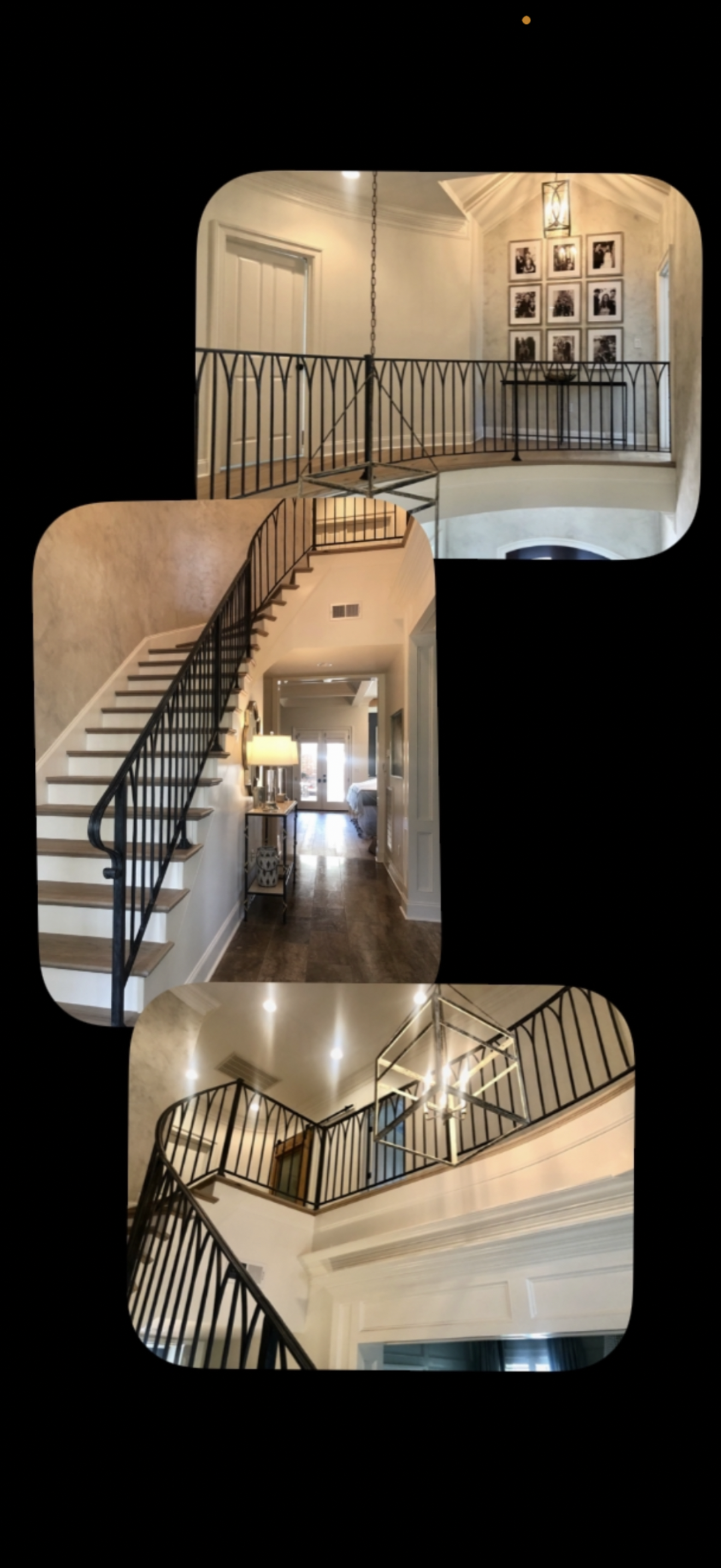 Custom iron railing project by Lepine Ironworks